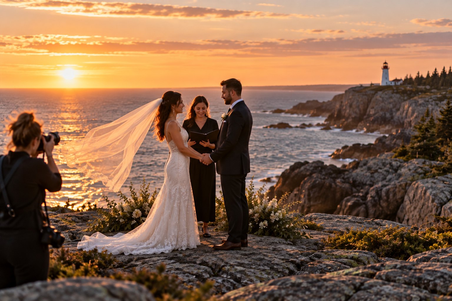 Micro wedding / elopement: wedding photography in Nova Scotia