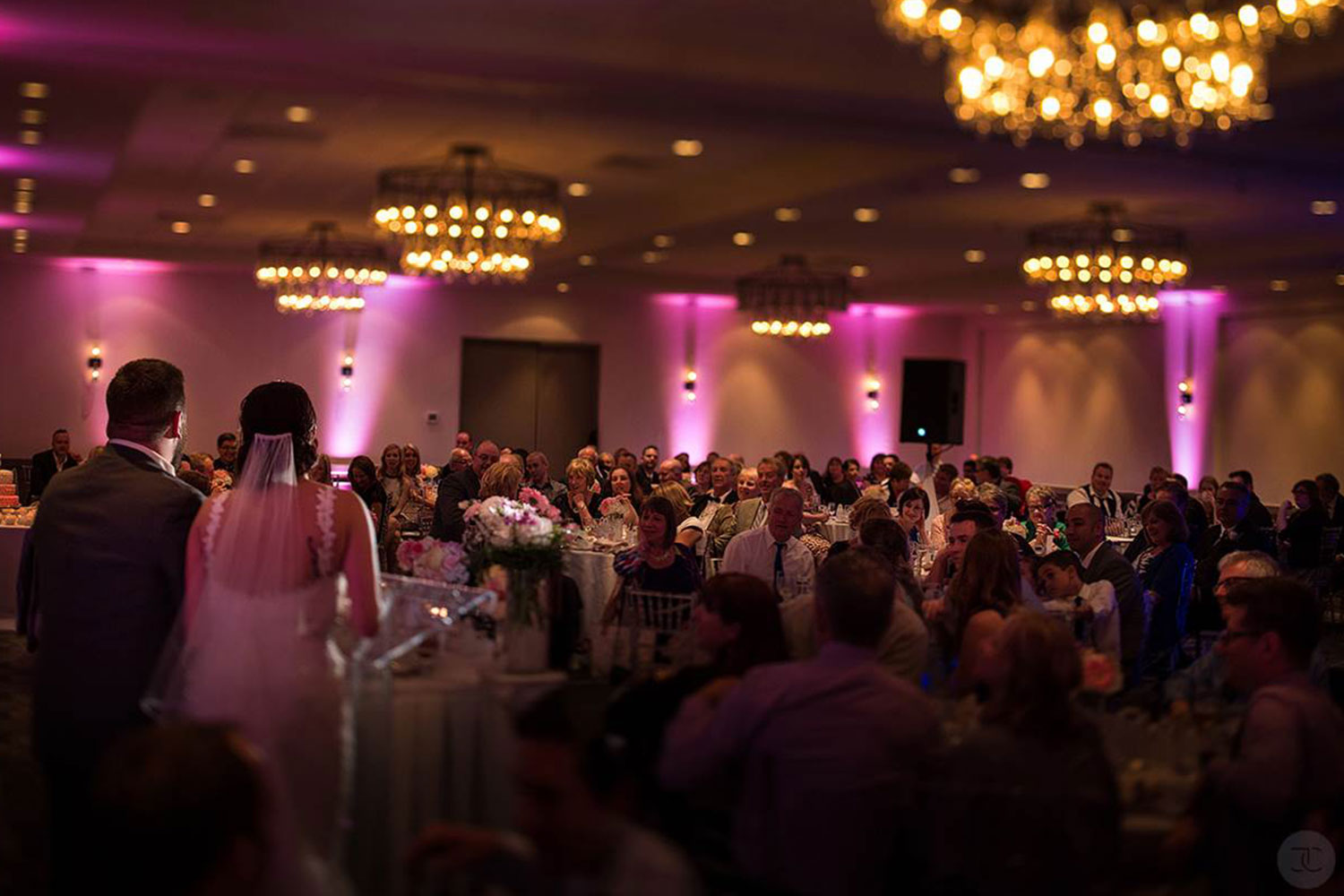 The Prince George Hotel set for an event